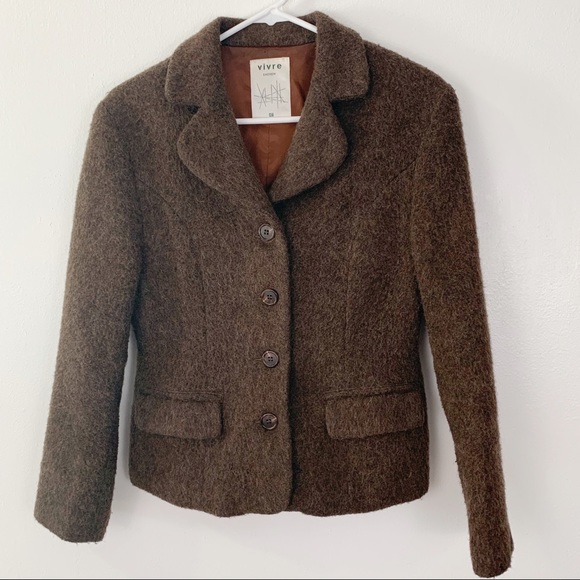 Vivre Eastboy Jackets & Blazers - Vivre 100% wool blazer jacket